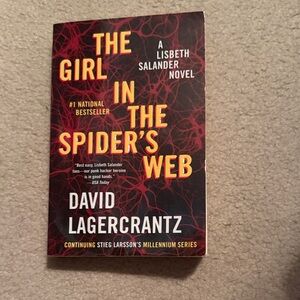 The Girl in the Spider's Web Book
